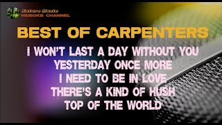 NONSTOP Best of Carpenters  Karaoke Version  Videoke Version [upl. by Hannasus]