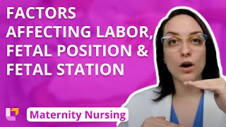 Factors Affecting Labor Fetal Position Fetal Station  Maternity Nursing  LevelUpRN [upl. by Airtemed]