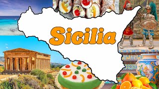 🍋🍊 LA SICILIA  Le Regioni dItalia Geografia 📚🌍 [upl. by Auguste]