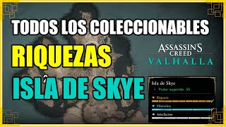 Todas las Riquezas  Coleccionables Isla de Skye  Assassins Creed Valhalla [upl. by Aekerly]