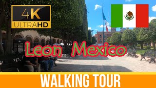 🇲🇽 4K Unforgettable LEON Walking Tour  Mexico [upl. by Leftwich869]