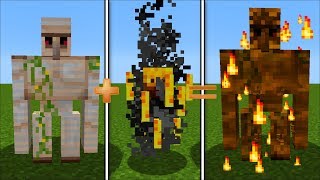 WE COMBINED MOBS IN MINECRAFT  MC NAVEED AND MARK THE FRIENDLY ZOMBIE SURVIVE [upl. by Samalla]