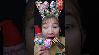 eye candy👁 Wolfoo eggs🦖  Pocky chocolate sticks 🍫 funny food mukbang [upl. by Godding600]