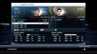 NHL 14 New Features in GM Mode [upl. by Anelaj182]