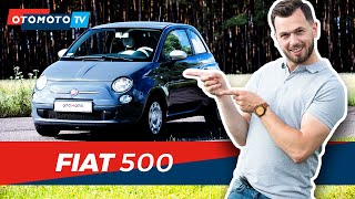 Fiat 500  Retro tylko dla kobiet  Test OTOMOTO TV [upl. by Savart]