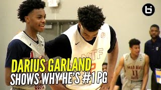 1 PG Darius Garland Puts Team On His Back Brad Beal Elite vs Nike Team Florida Highlights [upl. by Nuahsak736]