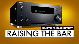 The BEST RECEIVER for Home Theater ONKYO TXRZ50 REVIEW  8K Receiver [upl. by Sibel]