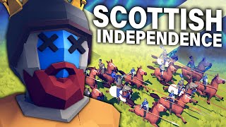 BRUTAL Scottish Independence War TABS battle England vs Scotland Totally Accurate Battle Simulator [upl. by Nawor]