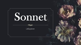 Sonnet  What is sonnet  Types of Sonnets  English and Italian Sonnet [upl. by Spenser]