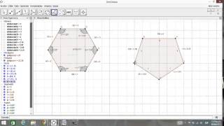 Polígonos regulares irregulares cóncavos y convexos en Geogebra [upl. by Biles]