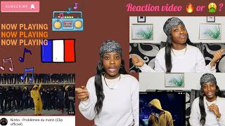 Ninho  Problèmes du matin Clip officiel FRENCH RAP REACTION [upl. by Vere]