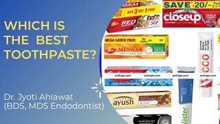 The Best Toothpaste for Cavities  Dr Jyoti Ahlawat  Dental Super Specialist  MDS Endodontist [upl. by Llarret]