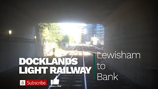 DLR LewishamBank Cab Ride [upl. by Llireva]