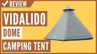 Vidalido Dome Camping Tent Review [upl. by Tertius]