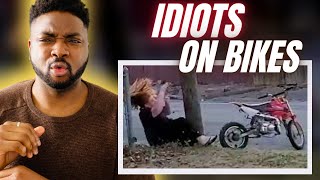 🇬🇧BRIT Reacts To IDIOTS ON BIKES [upl. by Aihsat820]