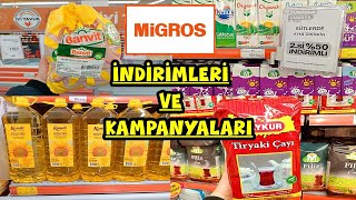 MİGROS FIRSATLARI🔔KOMİLİ YAĞ TAVUK ÇAY İNDİRİMDE📣 2 ÜRÜNDE 50 İNDİRİM❗💯MİGROS MARKET FİYATLARI [upl. by Lerej648]