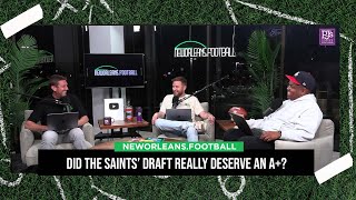 Did the Saints’ draft really deserve an A And whats next [upl. by Weatherby]