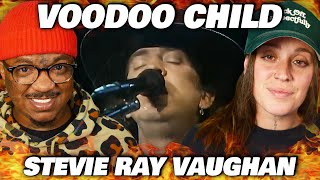 HES AMAZING  Stevie Ray Vaughan  quotVOODOO CHILDquot Live  Reaction [upl. by Assirahs]