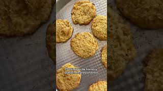 GALLETITAS DE COCO Y NARANJA 🥥🍊 galletas receta chango parati [upl. by Merp]