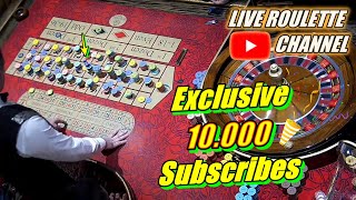 🔴 LIVE ROULETTE  🔥 Exclusive 10K Subscribes 🔥 Amazing Session In Vegas Casino 🎰 BIG WIN✅ 20240201 [upl. by Edris]