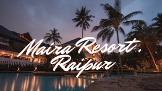 📍Maira Resort Raipur  Mini Vlog  Ambiencefood restaurant alldetails minivlog resort food [upl. by Domela]