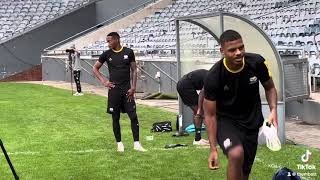 Bafana Bafana players prepare for training [upl. by Weathers]