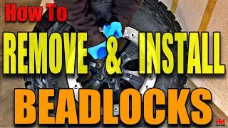 How to Remove amp Reinstall Beadlock Ring [upl. by Sallyann72]