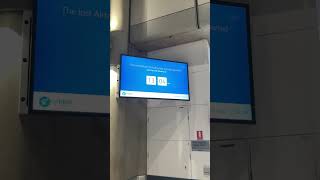 Brisbane AirTrain Cancelled Message  Domestic Airport Station Queensland Rail fail shorts [upl. by Lucey]