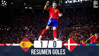 España vs Dinamarca  10  Resumen  Liga de las Naciones 202425  españa hoy [upl. by Scoville410]