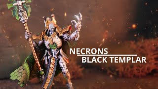 Black Templar vs Necrons  A 10th Edition Warhammer 40k Battle Report [upl. by Layton]