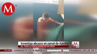 Se investigan abusos físicos en Apodaca [upl. by Airdnalahs668]