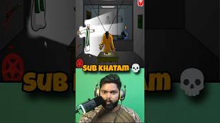 Sub Khatam 😲 trackerknight gaming horrorgaming [upl. by Enilrae]