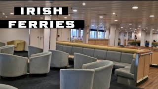 Irish Ferries Calais to Dover  full walk through  duty free [upl. by Clio]