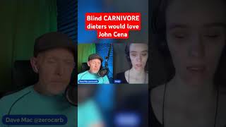 Blind CARNIVORE dieters would love John Cena carnivore keto [upl. by Llirrehs862]