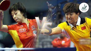 Smashback  Zhang Yining vs Guo Yan  2002 Polish Open WS F [upl. by Nirahs]