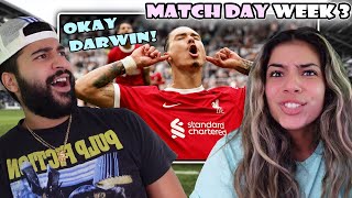 Premier League Match Day 3 All Goals Reaction🔥 [upl. by Nitsud]