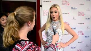 Jordyn Jones Interview at Sweet 16 Birthday Party [upl. by Artemla]