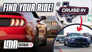 LMR CruiseIn 2023 Find YOUR Ride Mustangs Lightnings amp More Rolling into Texas Motor Speedway [upl. by Alboran]