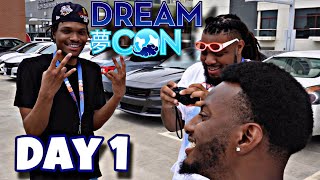 Day 1 Of Dream Con Got Really CHAOTIC  Vlog [upl. by Aisinoid]