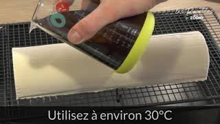 ✅ Recette Facile glaçage miroir cacao pour glacer un entremet [upl. by Shoifet]