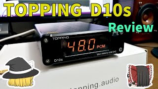 【安価】一万円のUSBDACの実力は？～TOPPING D10sの場合 使用する際の注意点なども解説【音質】 [upl. by Tybi]