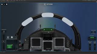 Eurofighter Typhoon unfinished hud early demo2 [upl. by Alrzc]