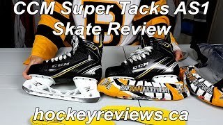 CCM Super Tacks AS1 Hockey Skate Review [upl. by Weiser]