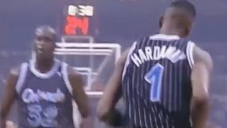 Penny Hardaway’s First NBA Game VERY RARE FOOTAGE [upl. by Oinigih]