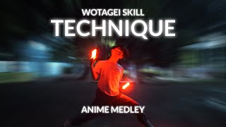 【技連】Wotagei Skills Technique【ヲタ芸】 [upl. by Jegger]