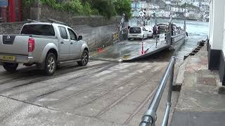 Dartmouth to Kingswear Lower Vehicle Ferry [upl. by Panaggio]