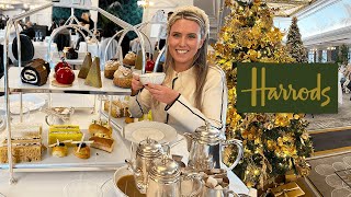 HARRODS AFTERNOON TEA AT CHRISTMAS 2022  Is it worth £65 [upl. by Blakelee]