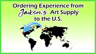 My ordering experience from Jackson’s Art supply to the US [upl. by Kylie]