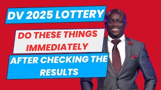 DV 2025 GOOD NEWS HOW TO CHECK DV 2025 LOTTERY RESULTS [upl. by Akissej71]