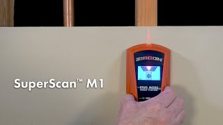 How to Find Studs with the Zircon SuperScan M1 Advanced Stud Finder [upl. by Wendelin]